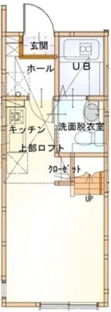 ハーミットクラブハウス石川町の物件間取画像